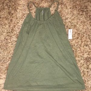 Old Navy green tank top